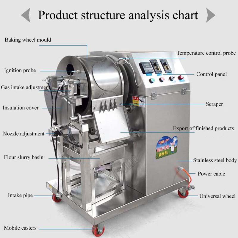 Automatic Hydraulic Roast Duck - Spring Roll Wrapper review and price
