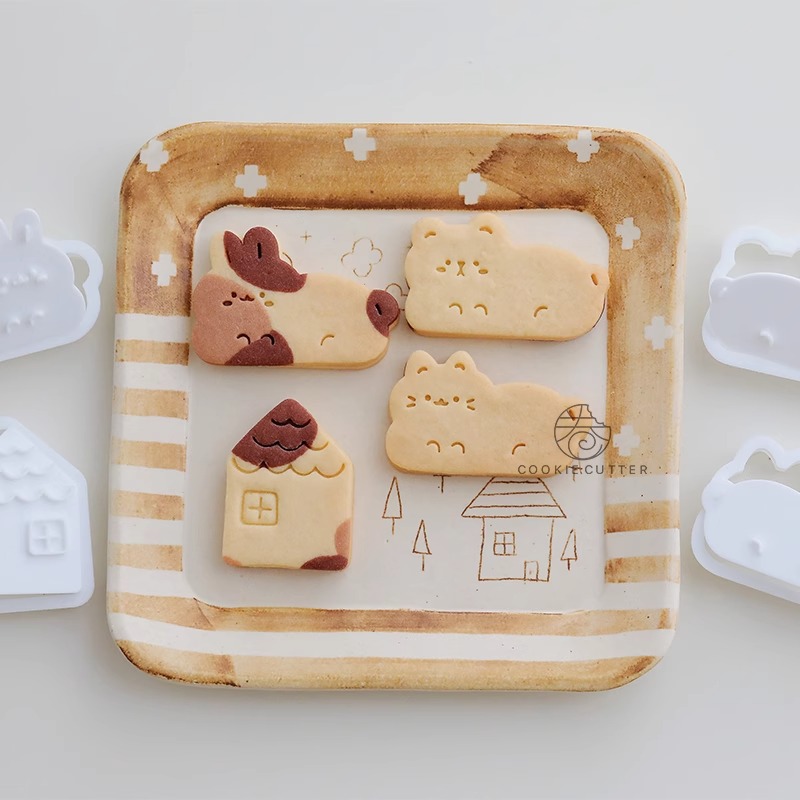 Cartoon Animals Cookie Cutter  - Bunny Cake Mold review and price