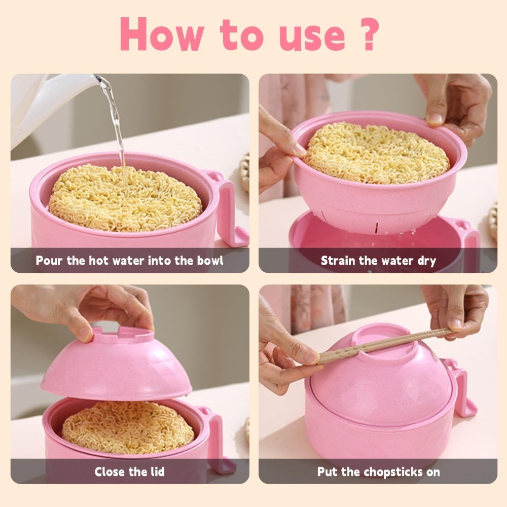 Microwave Ramen Bowl 6-Piece S - Dim Sum Basket review and price
