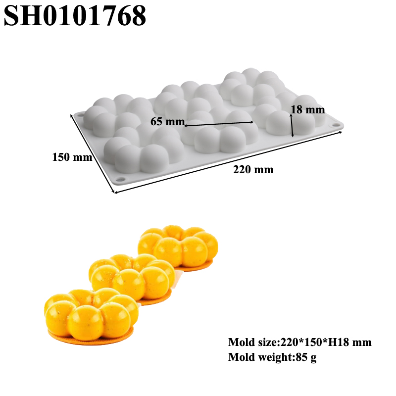 1 or 6 Cells Petal Shaped Donu - Donut Mold Silicone review and price