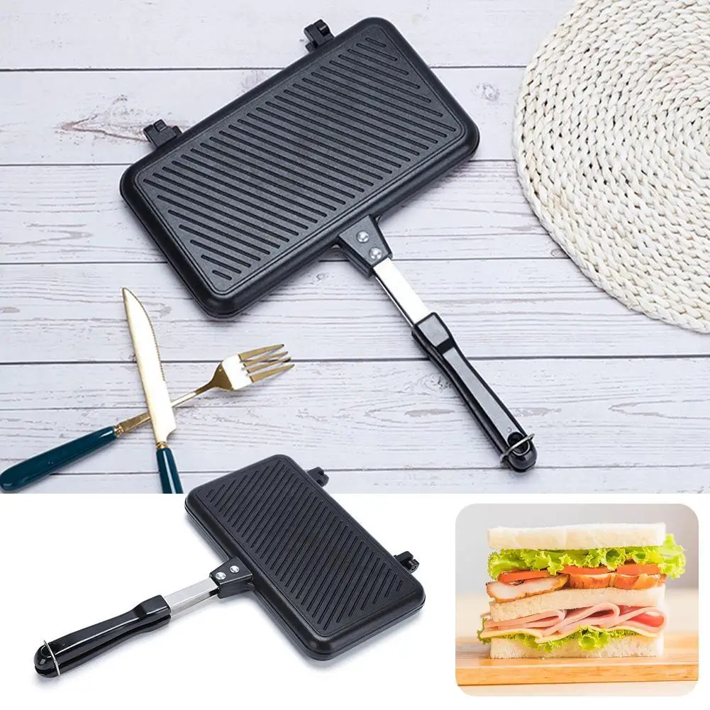 Double-Sided Frying Pan Non-St - Mini Pancake Griddle review and price