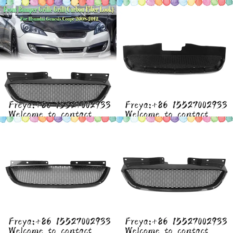 Front Grille Grill For Genesis - Crepe Pan Carbon review and price