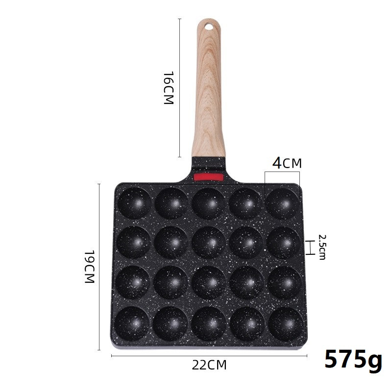 20-Hole Takoyaki Pan, Non-Stic - Takoyaki Grill Plate review and price