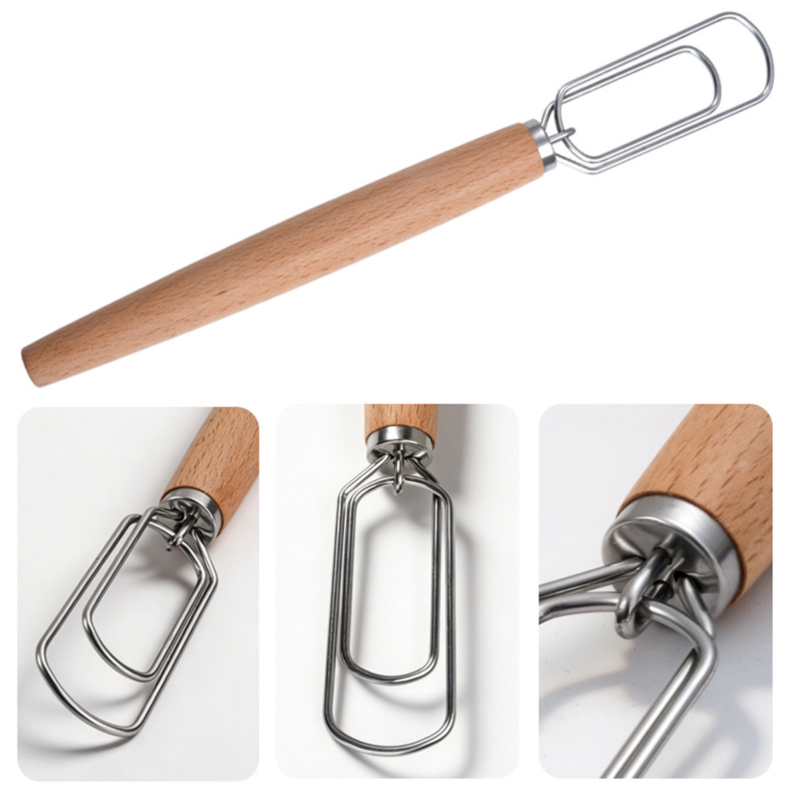 1pc Sourdough Whisk 430 Stainl - Danish Pancake Pan review and price
