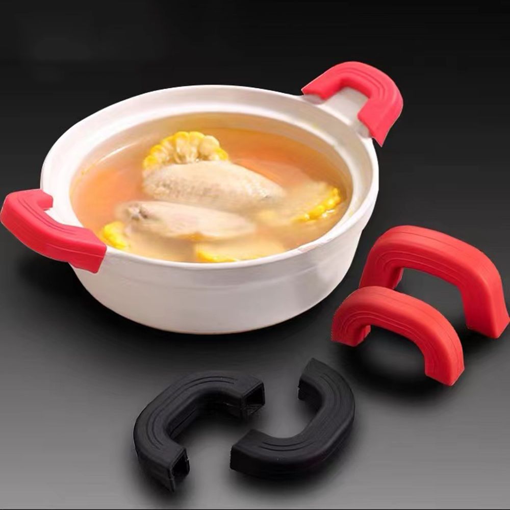 2PCS Silicone Anti-Scald Pot H - Cast Iron Corn review and price