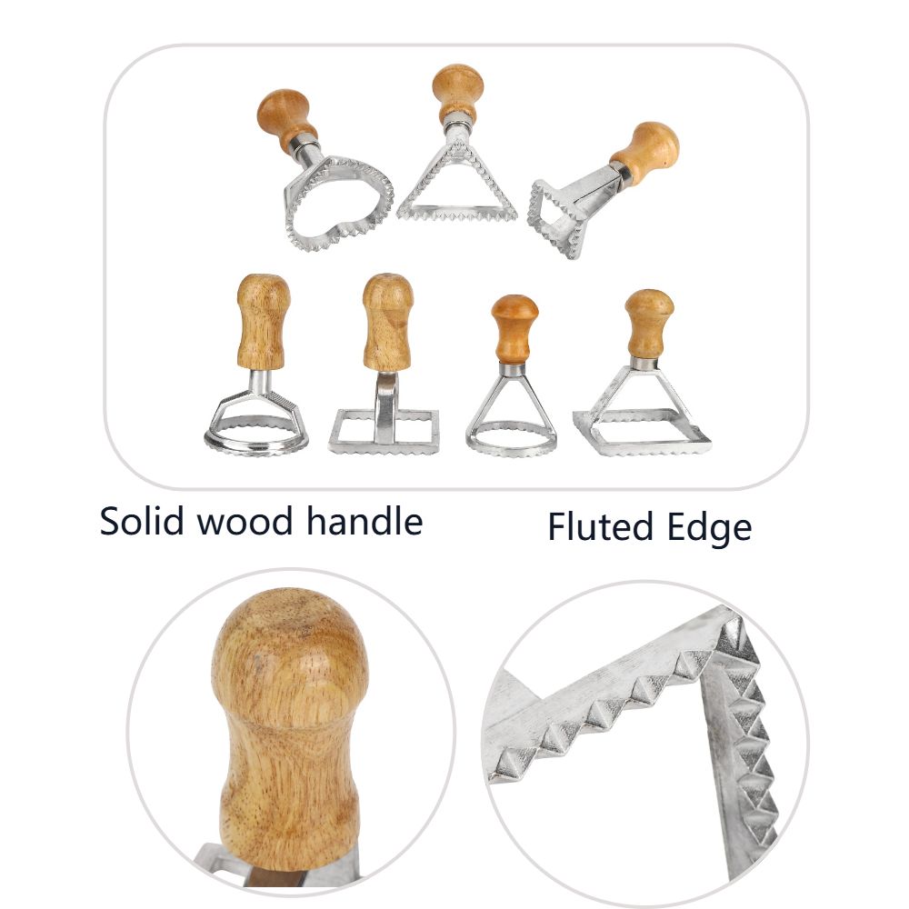 7PCS Individual Upright Raviol - Dumpling Press Set review and price