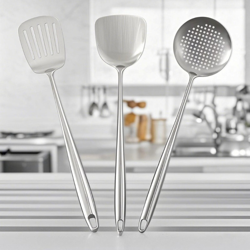 Food Stainless Steel Wok Spatu - Okonomiyaki Spatula review and price