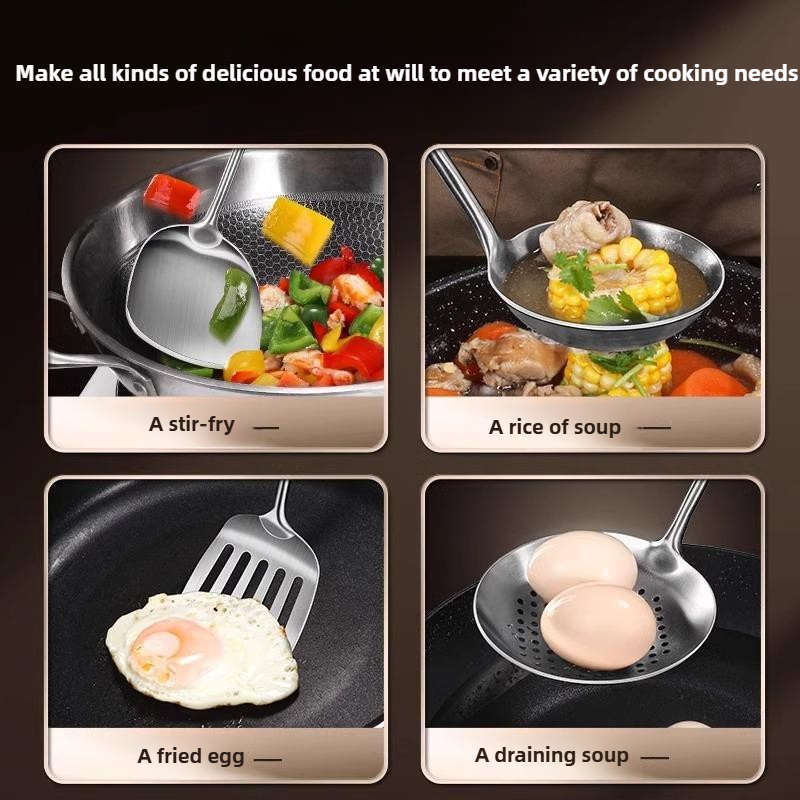 Food Stainless Steel Wok Spatu - Okonomiyaki Spatula review and price