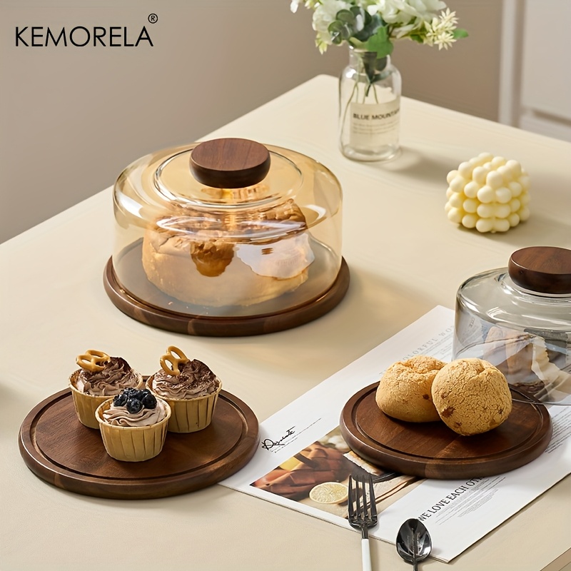1PCS Round Wooden Cake Stand w - Dim Sum Basket review and price