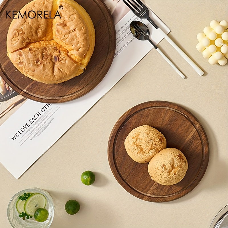 1PCS Round Wooden Cake Stand w - Dim Sum Basket review and price