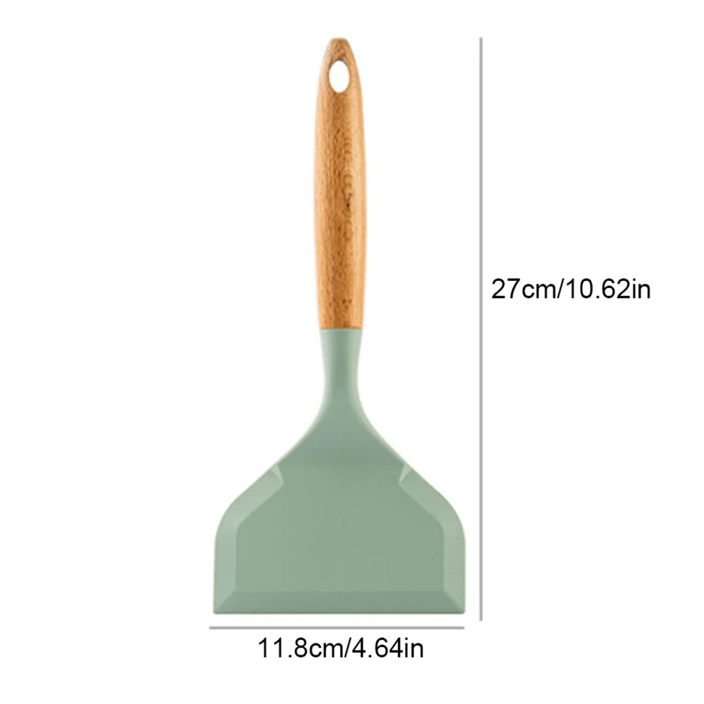 2Pcs Silicone Spatula Wide Mou - Okonomiyaki Spatula review and price